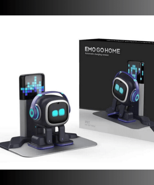 Emo Smart AI interactive robot Desktop pet with charger