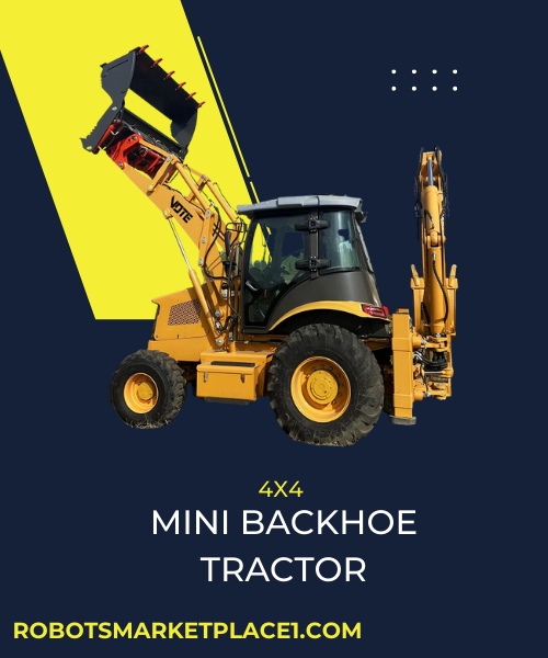 4x4 Mini Backhoe Tractor product image 4